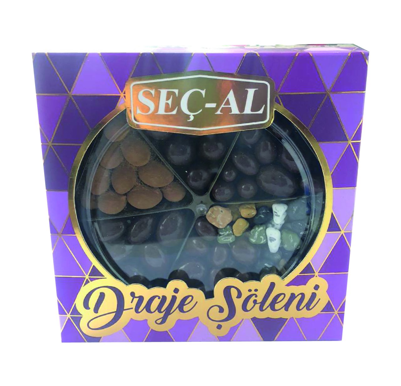 ÇİKOLATALI DRAJE MİX MOR 235GR